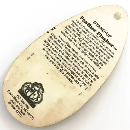 Apex Feather Flasher Jig, Chartreuse, 7g, Cabeza Stand-up, #5134