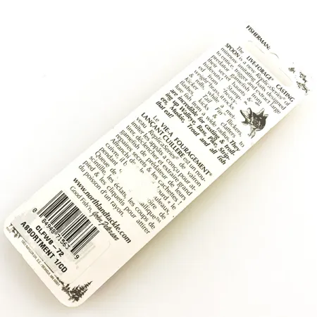 Northland Live Forage Glow Cucharilla, Pez Arcoíris, 7g, Latón, #5140