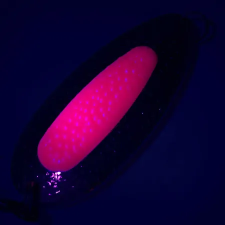 Blue Fox Pixee UV Cucharilla, Níquel martillado, 24g, Efecto UV, #5179