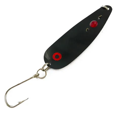 Cucharilla Eppinger Red Eye Evil Eye, Negro/Rojo, 9g, Cuenta vidrio, #5180