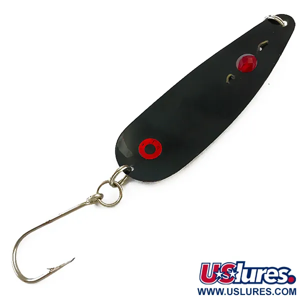Cucharilla Eppinger Red Eye Evil Eye, Negro/Rojo, 9g, Cuenta vidrio, #5180