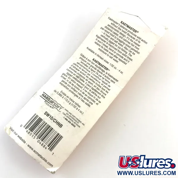 Acme Kastmaster Cucharilla, Níquel / Azul, 7g, Aerodinámica, #5185