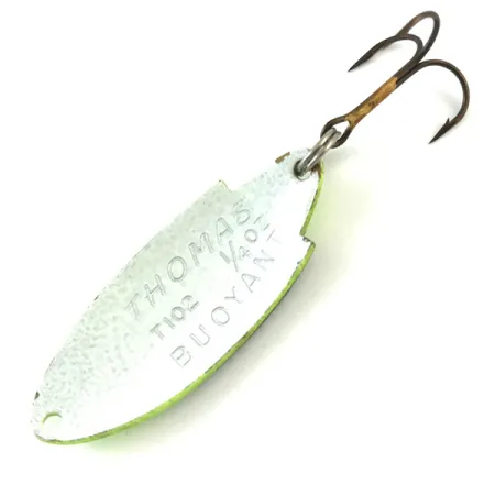 Thomas Buoyant UV Cucharilla, Chartreuse/Blanco UV, 7g, UV Glow, #5186