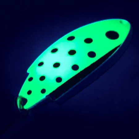 Thomas Buoyant UV Cucharilla, Chartreuse/Blanco UV, 7g, UV Glow, #5186