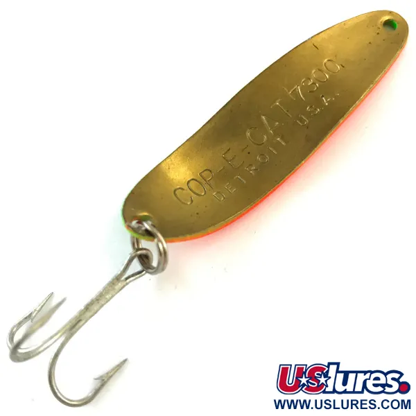 Eppinger Dardevle Cop-E-Cat 7300 UV Cucharilla, Fire Tiger, 10g, #5190