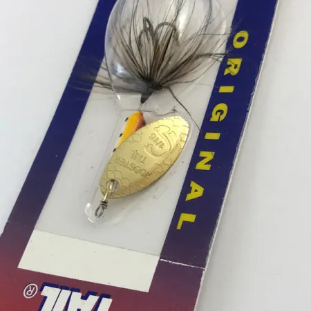Worden’s Original Rooster Tail Cucharilla, Gold, 1,7g, Plumas #12043