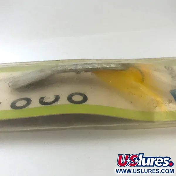 Glen Evans Weedless Loco Cucharilla, Níquel/Holograma/Amarillo, 19g, #5200