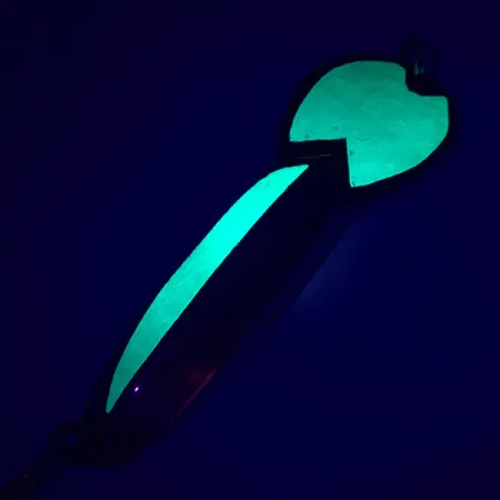 Glen Evans Loco 4. Cucharilla, Nickel / Green Hologram, 23g, #5202