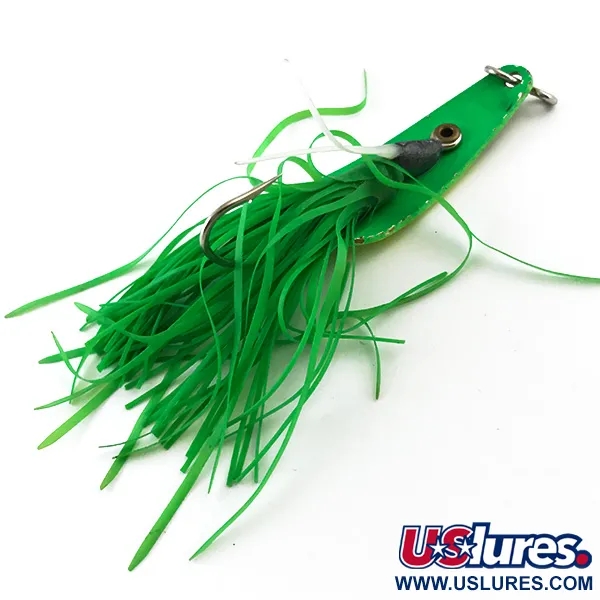 Northland Weedless Jaw-Breaker UV Cuchara, Verde, 15.5g, Antialgas, #5207