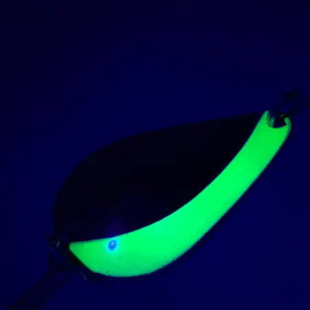 Acme K.O. Wobbler UV Cucharilla, Níquel/Chartreuse, 21g, UV, #5404