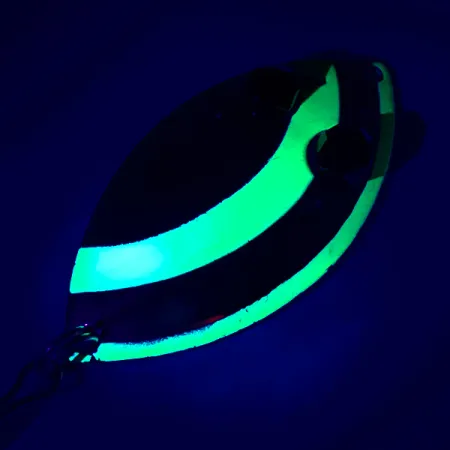 Eppinger Red Eye junior UV Cucharilla, Níquel/Chartreuse, 13g, UV, #5236