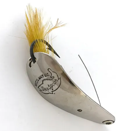 Weedless Weezel bait Rex Spoon Cucharilla, Níquel, 10g, Antialgas, #5239