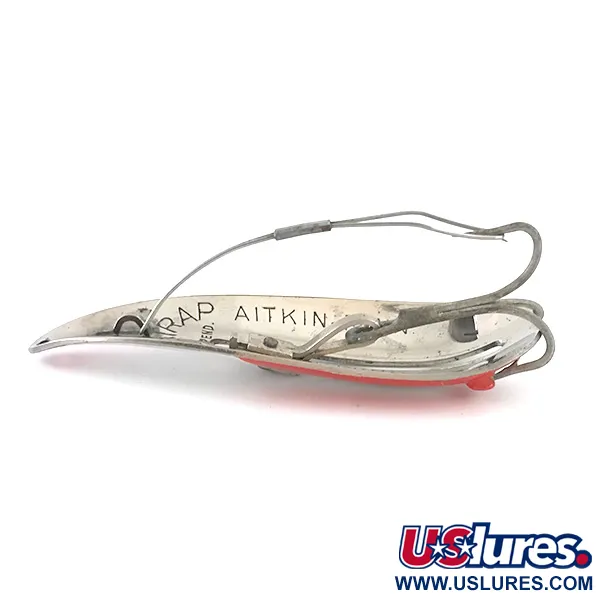 LARSON BAIT FISHTRAP Cucharilla, Rojo/Blanco/Níquel, 17g, Anti-algas, #5250