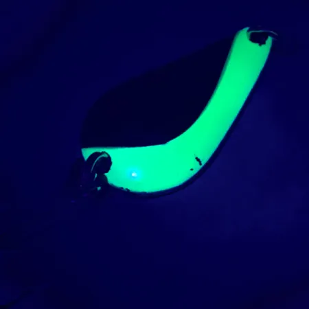 Cucharilla Acme K.O. Wobbler UV, Níquel/Verde, 14g, Flipper, #5264