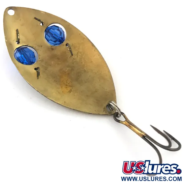 Lucky Strike Gold Red Flash Cucharilla, Oro/Azul, 21g, Cuentas, #5273
