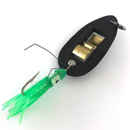 Norman Weedless Weedwalker Señuelo Antialgas, Negro/Verde, 14g, #5274