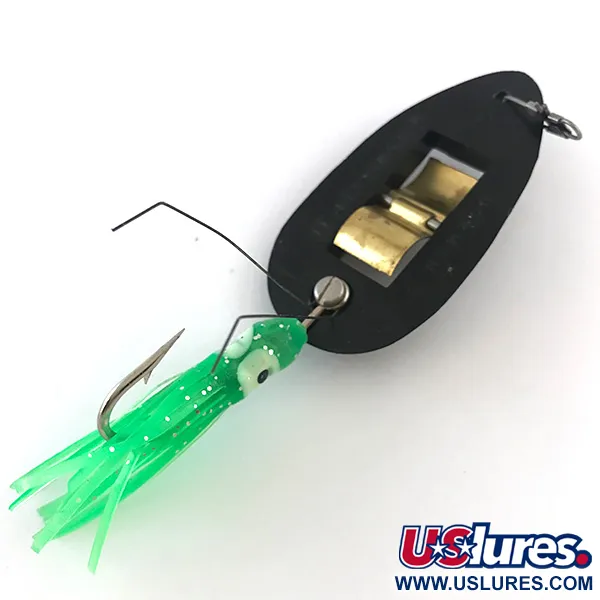 Norman Weedless Weedwalker Señuelo Antialgas, Negro/Verde, 14g, #5274