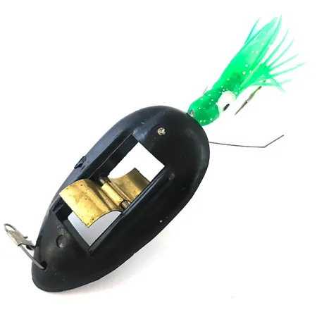 Norman Weedless Weedwalker Señuelo Antialgas, Negro/Verde, 14g, #5274