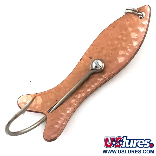 Weedless Hellion Fish Crystal Cucharilla, Crystal/Cobre, 12g, #5275