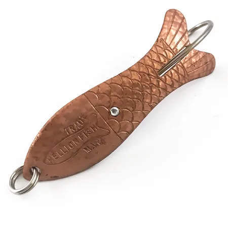 Weedless Hellion Fish Crystal Cucharilla, Crystal/Cobre, 12g, #5275