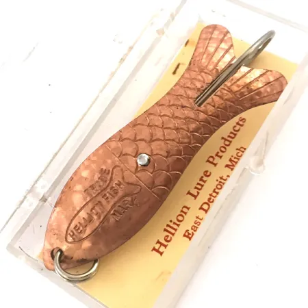 Weedless Hellion Fish Crystal Cucharilla, Crystal/Cobre, 12g, #5275