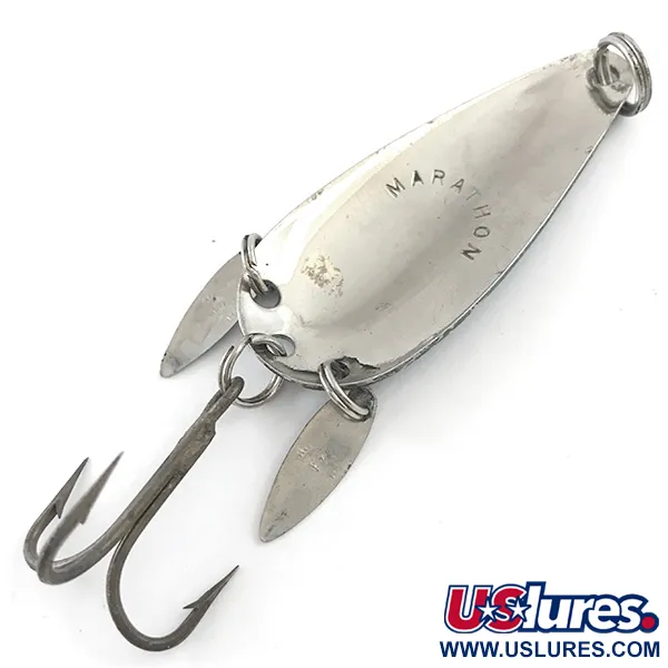 Marathon (with sonic blades) Cucharilla, Níquel / Azul, 12g, #5285