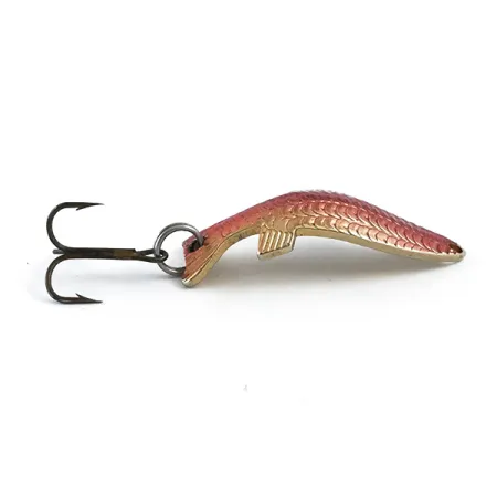 Thomas Fighting fish Cucharilla, Oro / Rojo, 7g, Escamas relieve, #5328