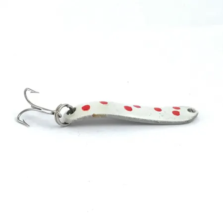 Cucharilla Acme Hippy, White / Nickel / Red, 4g, Esmalte Blanco, #5332