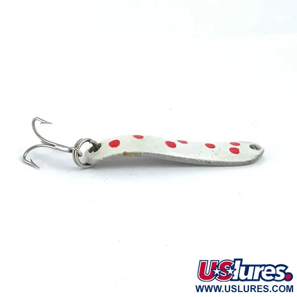Cucharilla Acme Hippy, White / Nickel / Red, 4g, Esmalte Blanco, #5332