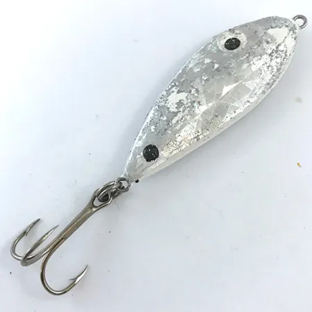 RSR Lures RSR SHAD Jig, Plata, 36g, Acabado facetado, #5336