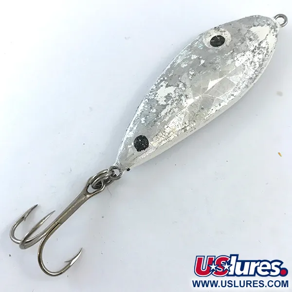 RSR Lures RSR SHAD Jig, Plata, 36g, Acabado facetado, #5336