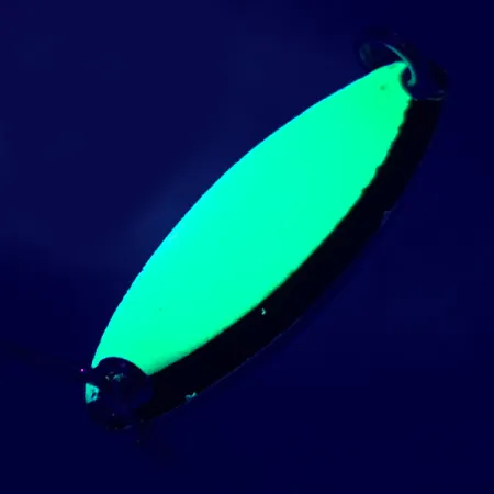 Cucharilla Luhr Jensen Needlefish 1 UV, Chartreuse/Negro/Blanco, 2g, #5343