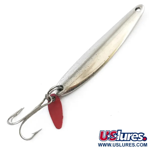 Bay de Noc Swedish pimple Jig vertical, Oro / Plata, 7g, #5356