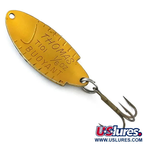 Thomas Buoyant Cucharilla, Fire Tiger / Oro, 5g, USA-made, #5359