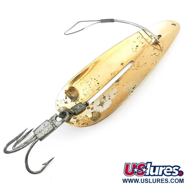 Weedless Bait Larson Bait Fishtrap Cucharilla, Oro, 21g, #5367
