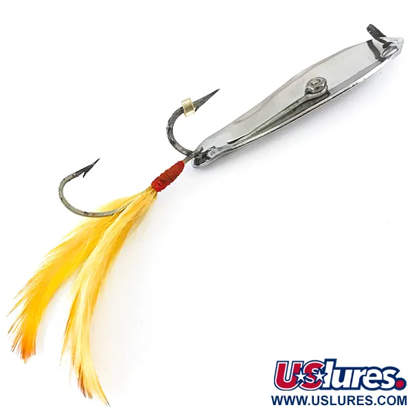 Crippled Alewive CRIPPLED ALEWIVE Cucharilla Antialgas, Níquel/Amarillo, #5371