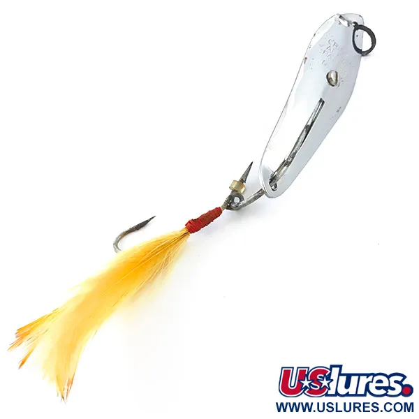 Crippled Alewive CRIPPLED ALEWIVE Cucharilla Antialgas, Níquel/Amarillo, #5371