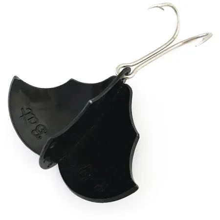 Prescott Spinner Baby Bat Cucharilla, Negro, 14g, Alvas Metal, #5409