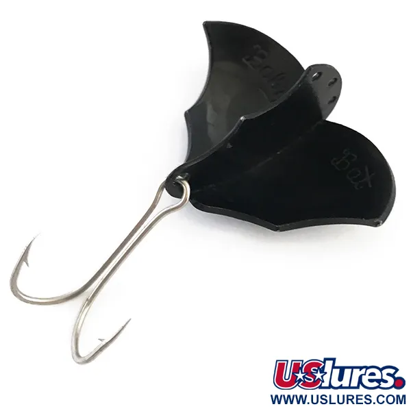 Prescott Spinner Baby Bat Cucharilla, Negro, 14g, Alvas Metal, #5409