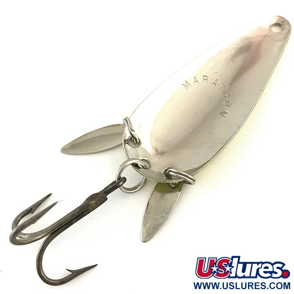 Marathon (with sonic blades) Cucharilla, Yellow / Nickel, 12g, #5410