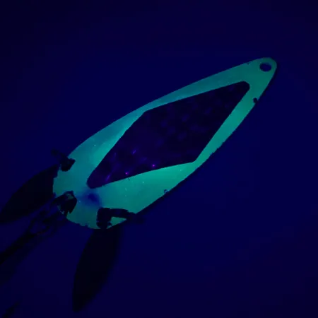 Marathon (with sonic blades) UV Cucharilla, Amarillo/Níquel, 16g, #5411