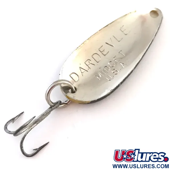 Eppinger Dardevle Midget Cucharilla, Negro/Amarillo/Níquel, 6g, #5429