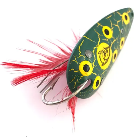 Eppinger Weedless Dardevle Dardevlet Cucharilla, Frog, 21g, Antierba, #5434