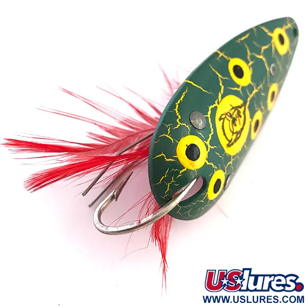 Eppinger Weedless Dardevle Dardevlet Cucharilla, Frog, 21g, Antierba, #5434