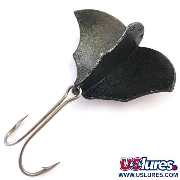 Prescott Spinner Baby Bat Cucharilla, Black / Gold, 14g, #5435