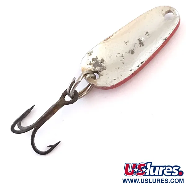 Cucharilla Acme Salome, Rojo / Blanco / Níquel, 3.4g, Vintage, #5437