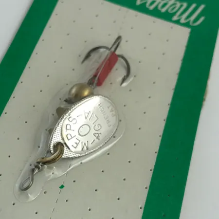 Mepps Aglia 0 Cucharilla Giratoria, Plata, 2,5g, Cartón Original, #5451