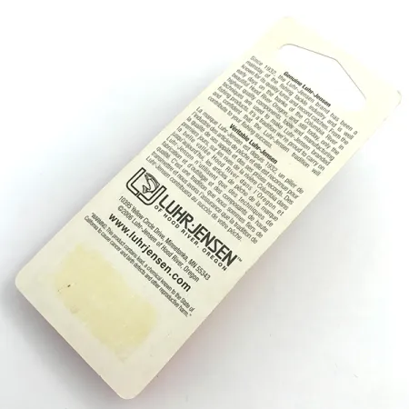 Cuchara Luhr Jensen Krocodile Die #4, Rojo/Blanco, 14g, Anzuelo, #5453