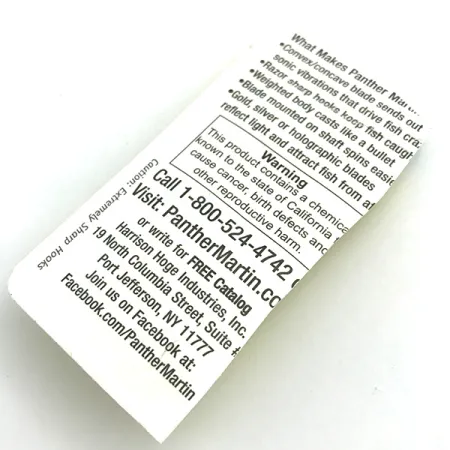 Panther Martin 4 Cucharilla, Blue Trout, 4g, Hoja In-line, #5459