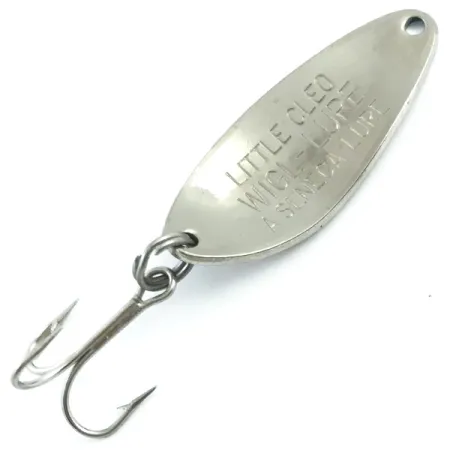 Seneca Little Cleo Cucharilla, Níquel / Azul / Rojo, 7g, Vintage, #5460